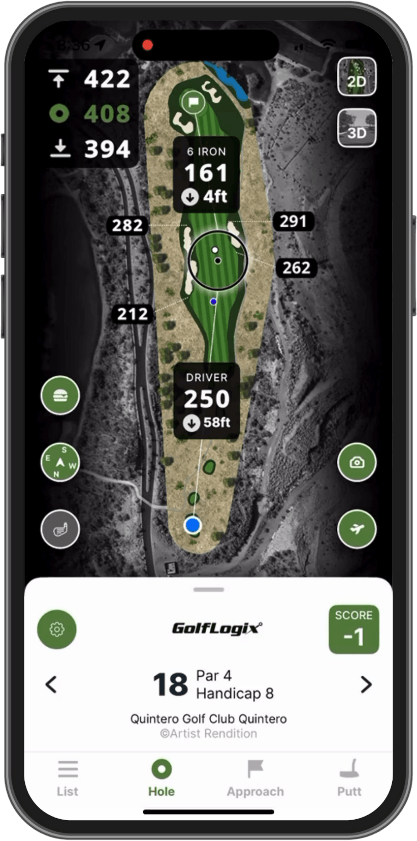GPS Target Distances