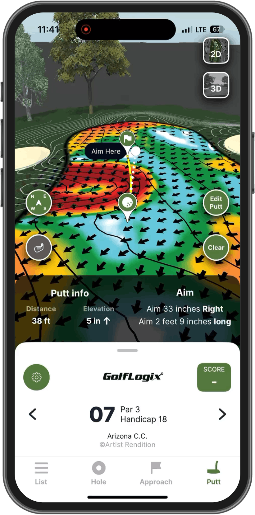 Putt Lines