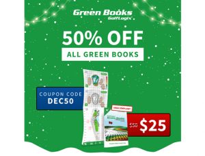 Christmas on the Course: Enjoy 50% Off Green Books